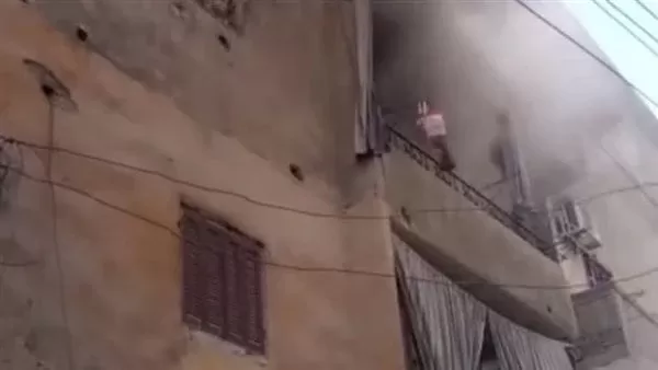 اندلاع حريق في حي بولاق الدكرور