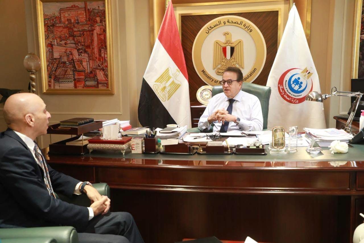 وزير الصحة يستقبل سفير مصر لدى لبنان لبحث تعزيز التعاون الصحي الثنائي