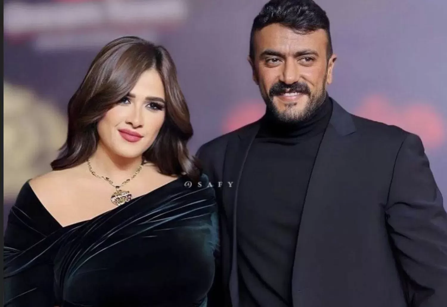 أحمد العوضي وياسمين عبد العزيز
