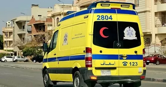مصرع وإصابة 5 أشخاص إثر اصطدام ميكروباص بسور طريق إسكندرية الصحراوي