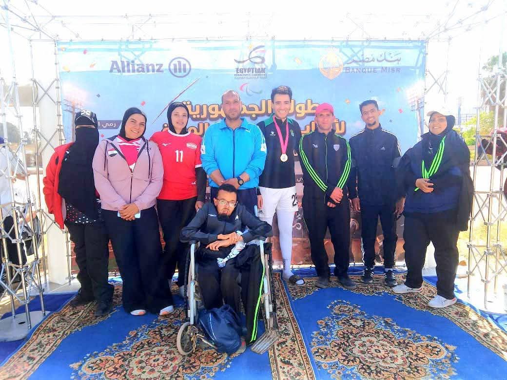 محافظ كفرالشيخ يهنئ أبطال الإرادة والتحدي لحصولهم على 16 ميدالية ببطولة الجمهورية لألعاب القوى البارالمبية