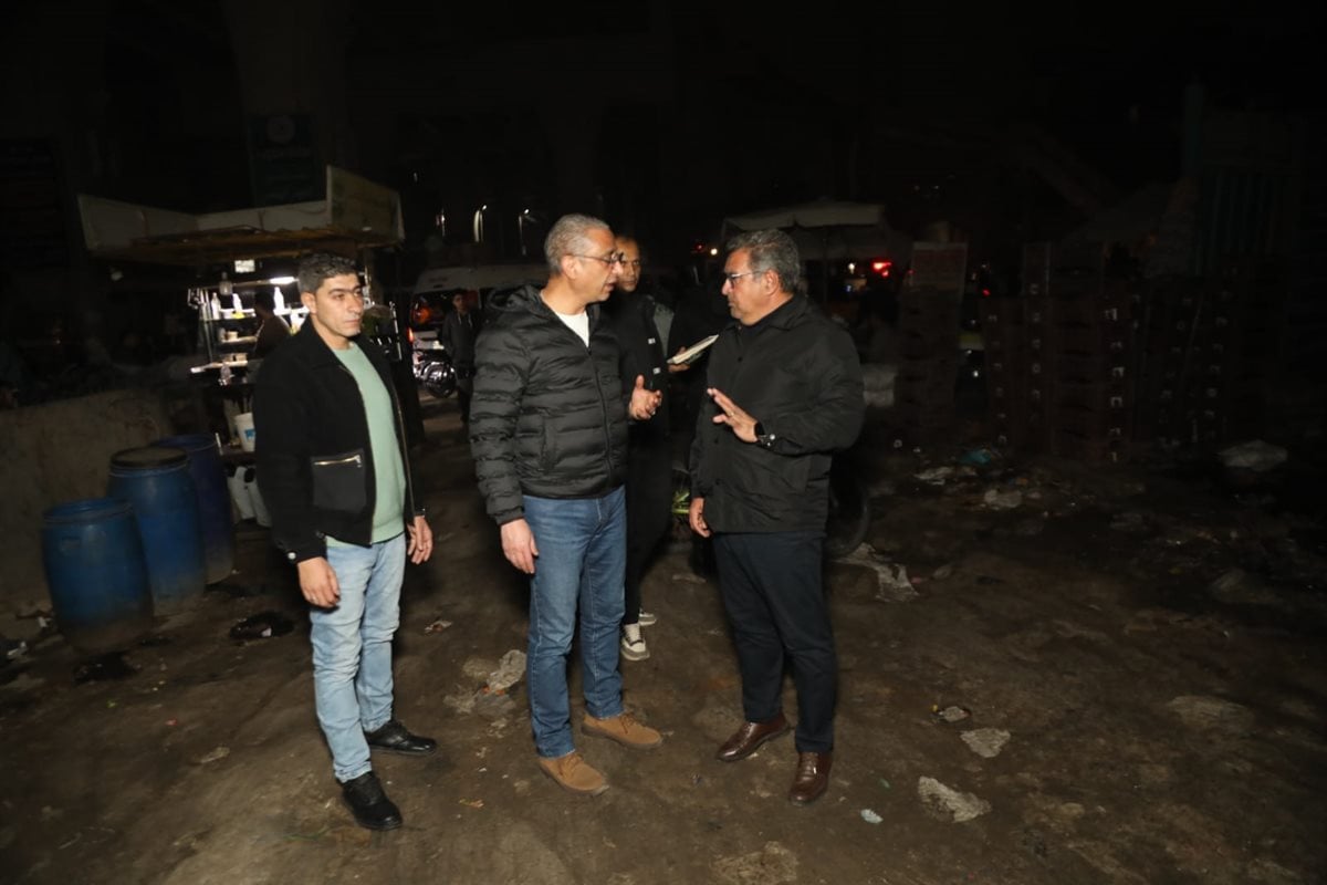 محافظ الجيزة بمركز كرداسة