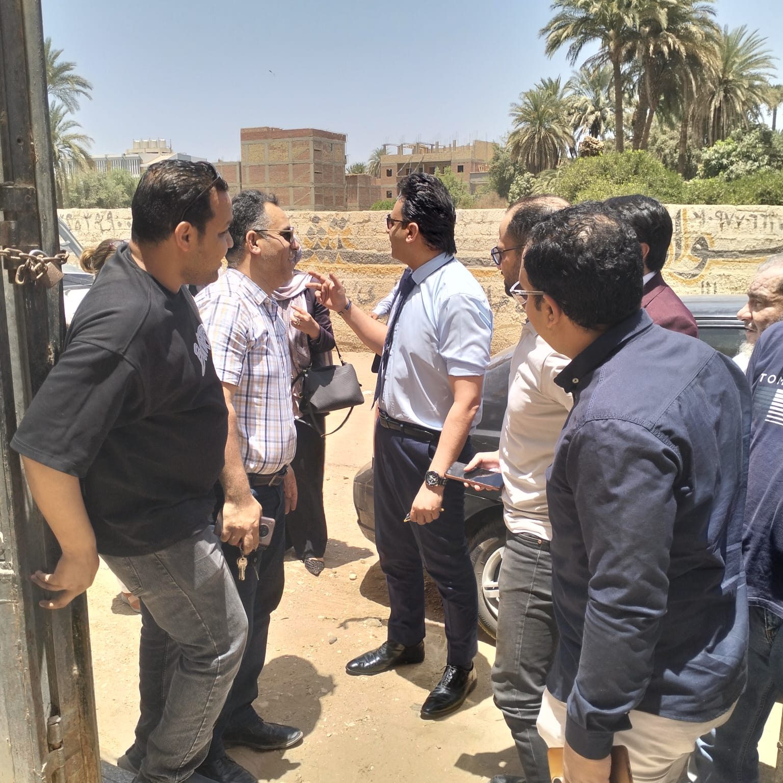 زيارة ميدانية لوكيل وزارة الصحة بسوهاج