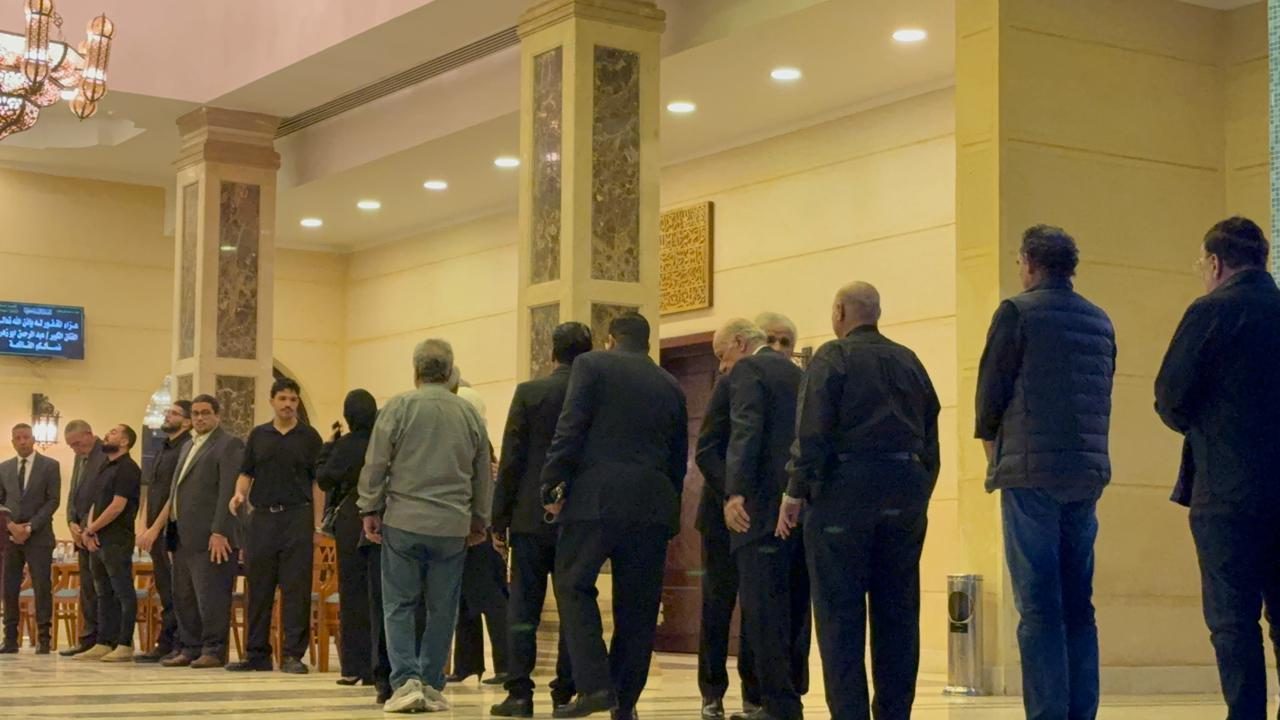 عزاء الفنان عبد الرحمن أبو زهرة