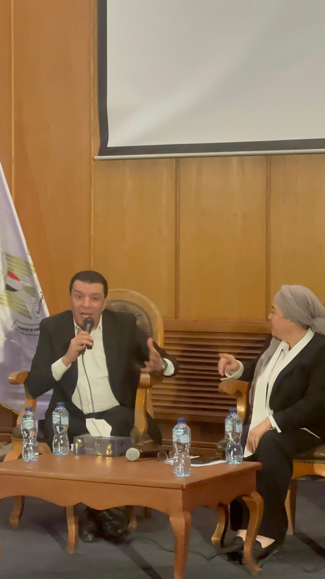 نقيب الموسيقيين ورئيسة أكاديمية الفنون