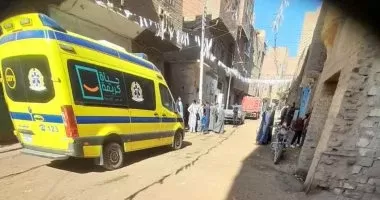 مصرع حارس عقار سقط من عقار في أبو النمرس