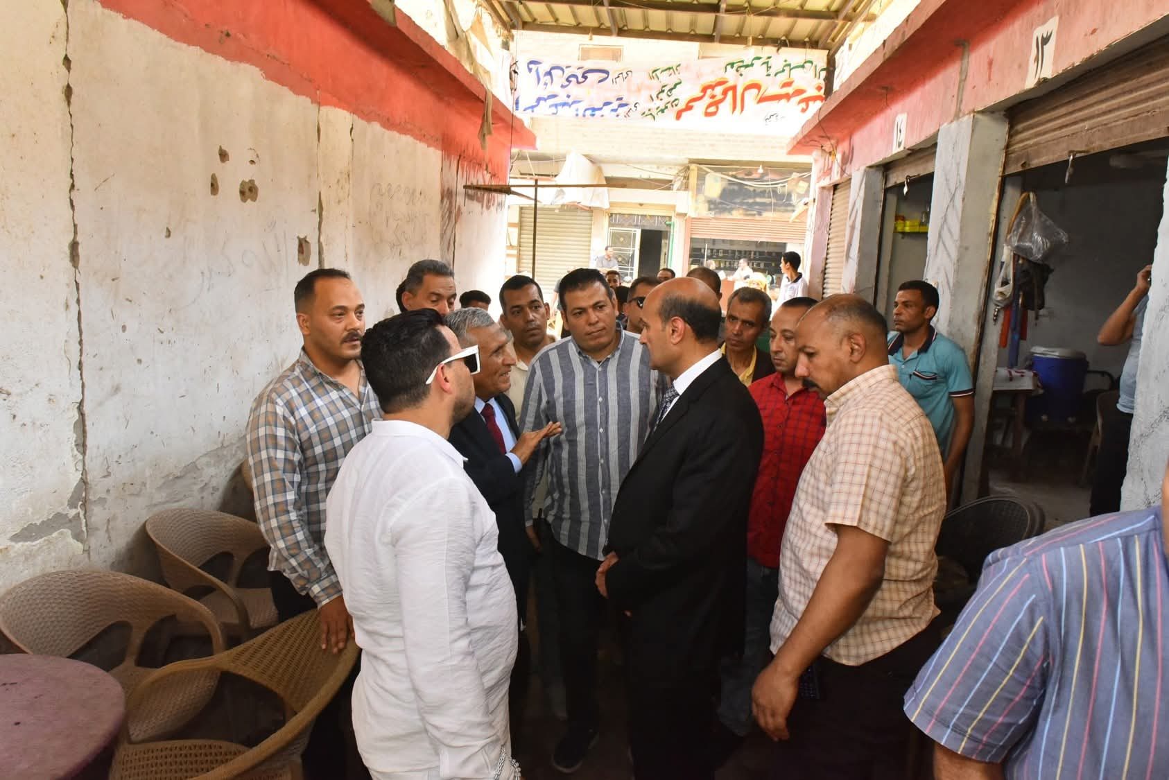 جولة تفقدية لمحافظ أسيوط