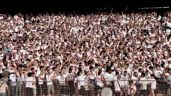 عدد كبير من جماهير الزمالك