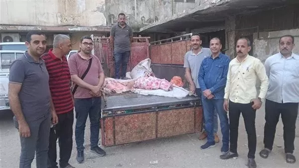 ضبط لحوم ودواجن فاسدة بسوهاج