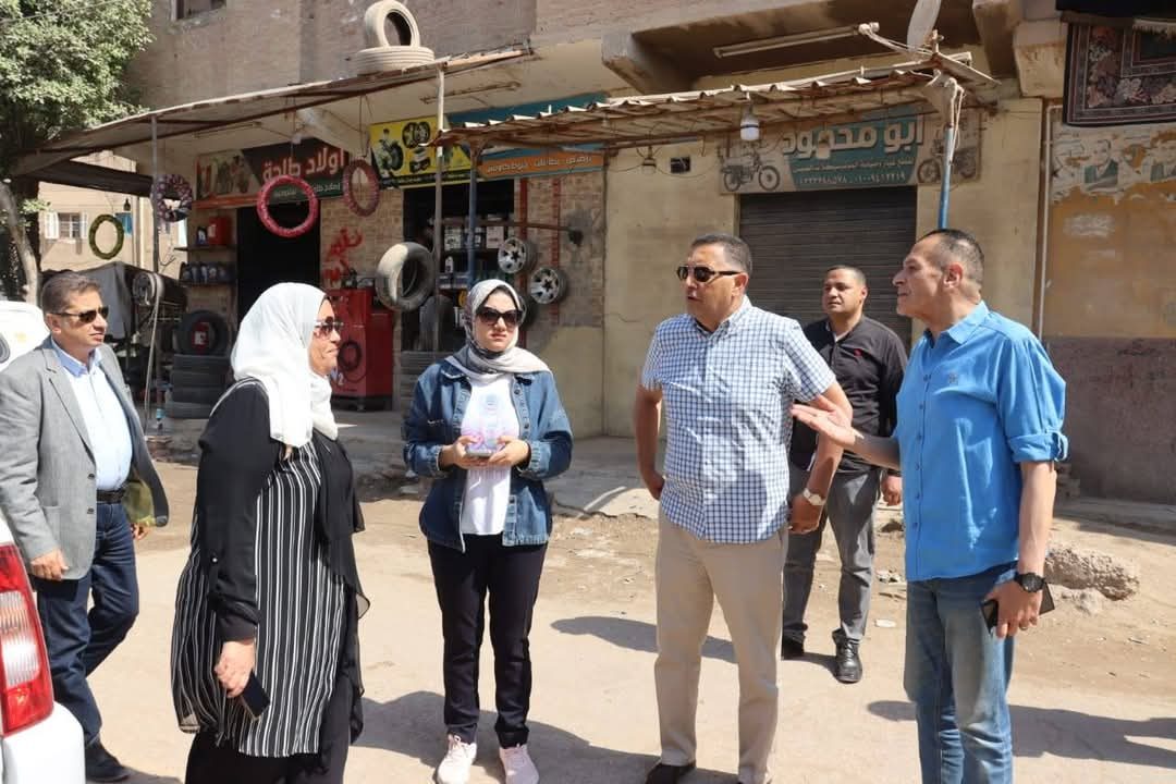 جولة تفقدية لمحافظ القليوبية