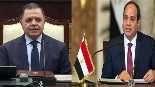 الرئيس السيسي واللواء محمود توفيق