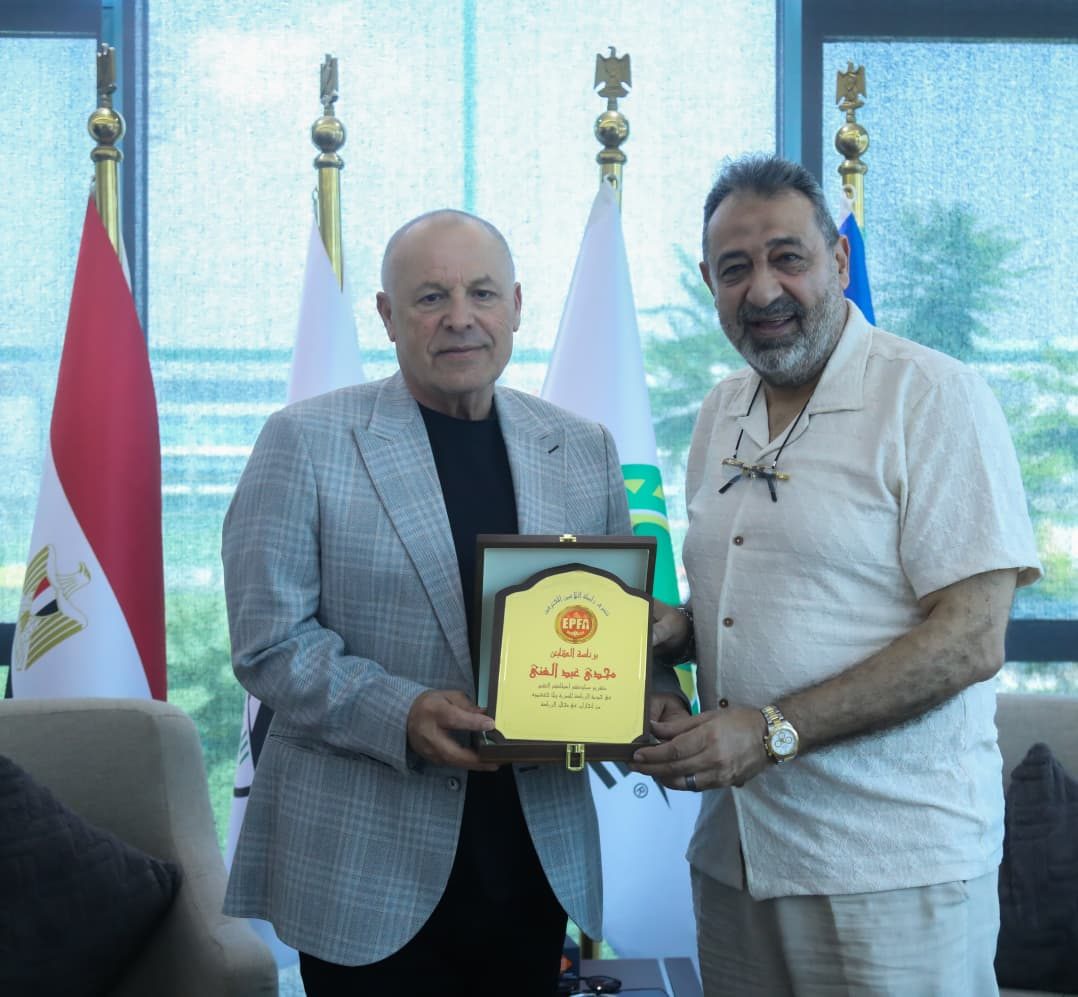 أبوريدة يستقبل مجدي عبدالغني لبحث سبل التعاون مع جمعية اللاعبين المحترفين