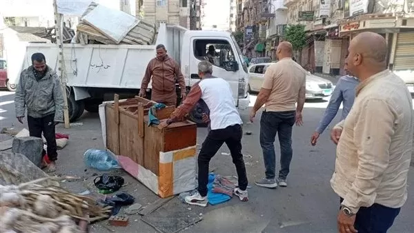 حملة لإزالة الإشغالات