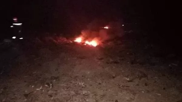 تحطم طائرة
