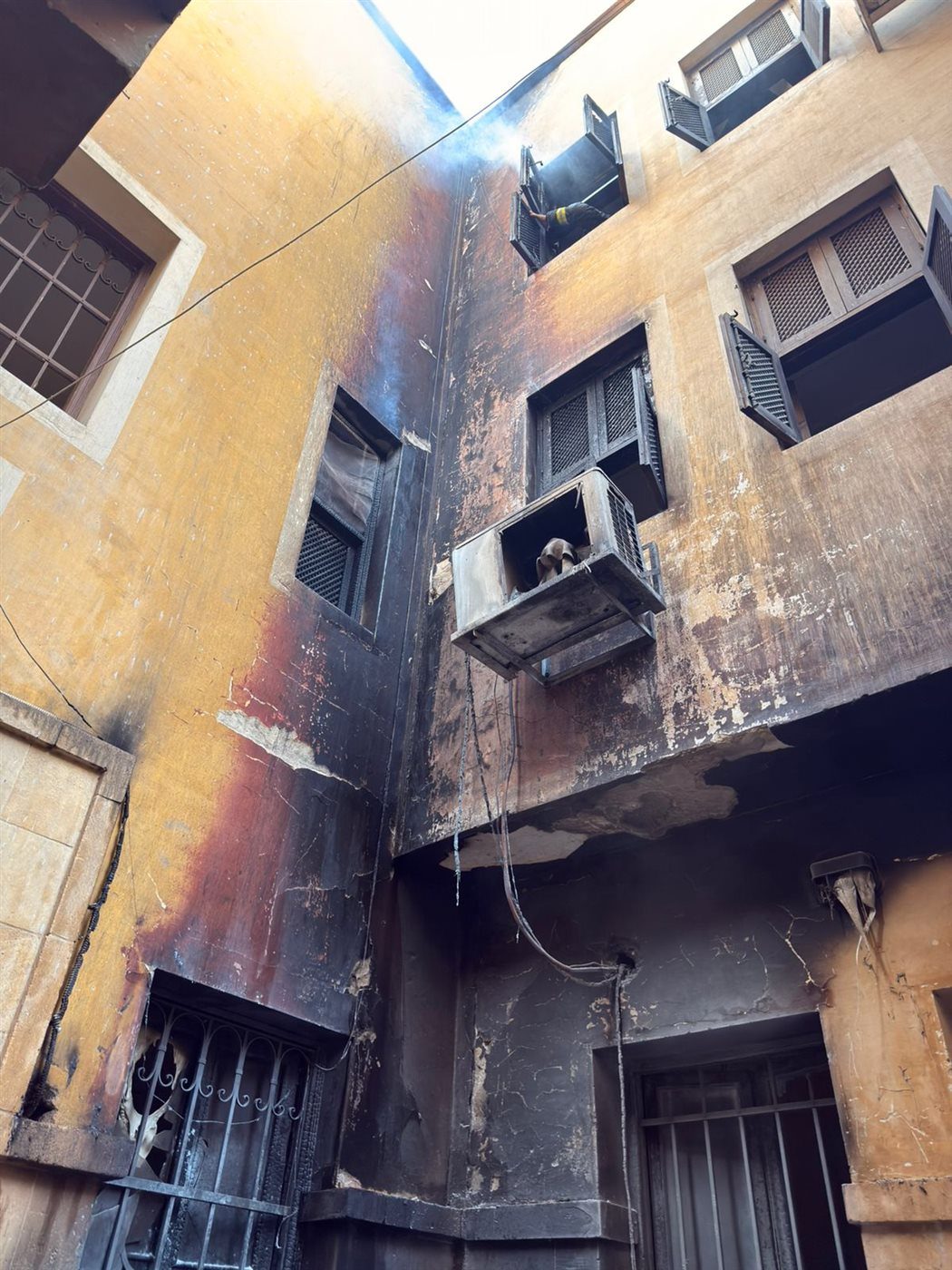 الحريق