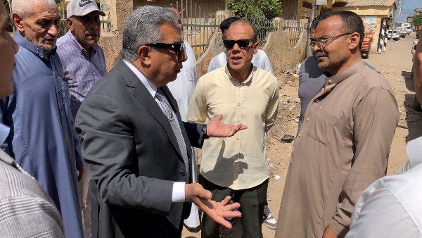 جولة تفقدية لمحافظ الدقهلية