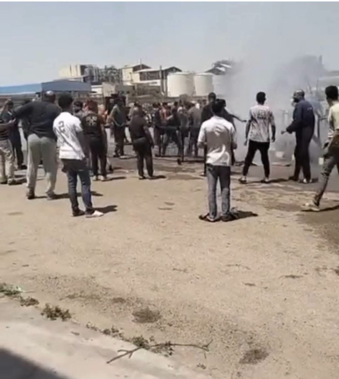 الحريق