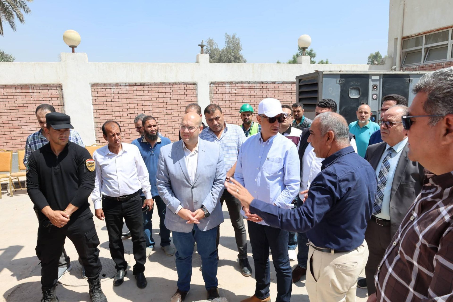 جولة تفقدية لمحافظ الجيزة