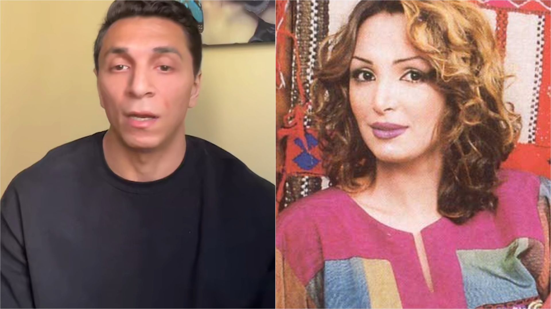 سهام جلال وشقيقها