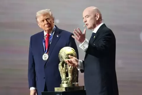 نرامب مع كأس العالم