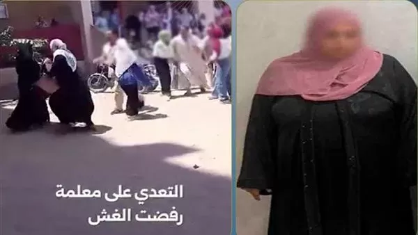 التعدي علي معلمة بالشرقية