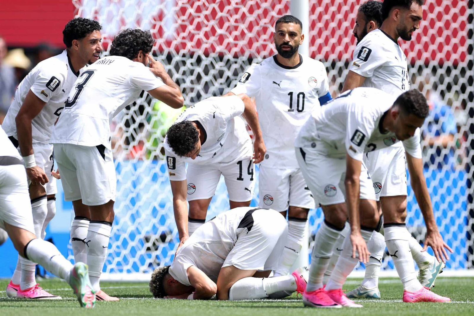 بتوقيع إمام عاشور.. الفراعنة يسيطرون على الشوط الأول ويتقدمون على بلجيكا 1-0