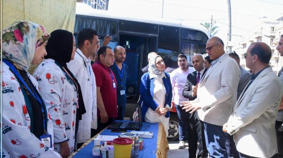 الحملة القومية للتبرع بالدم بالإسكندرية
