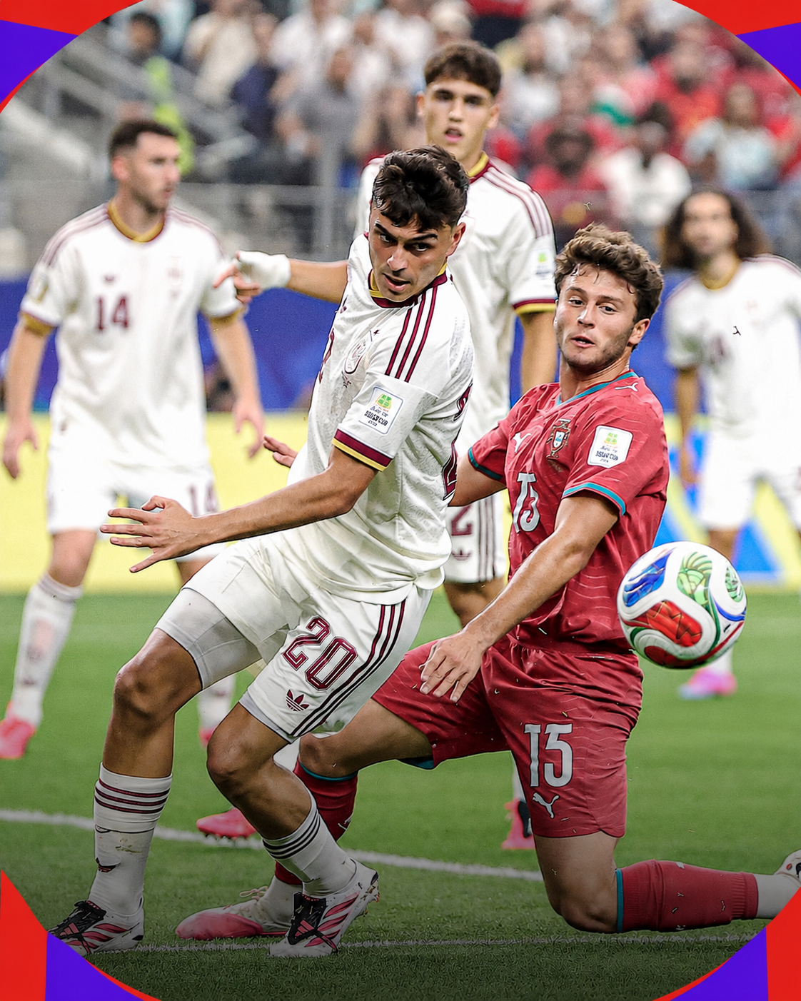التعادل السلبي يحسم الشوط الأول من كلاسيكو إيبيريا بين إسبانيا والبرتغال