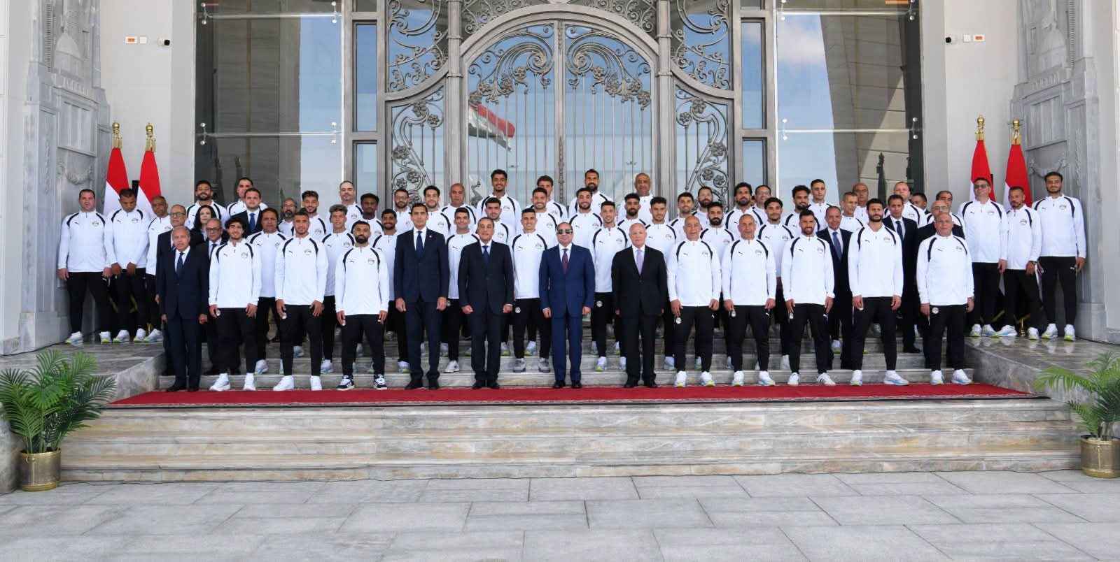 الرئيس السيسي يكرّم أبطال منتخب مصر بعد الإنجاز التاريخي في مونديال 2026