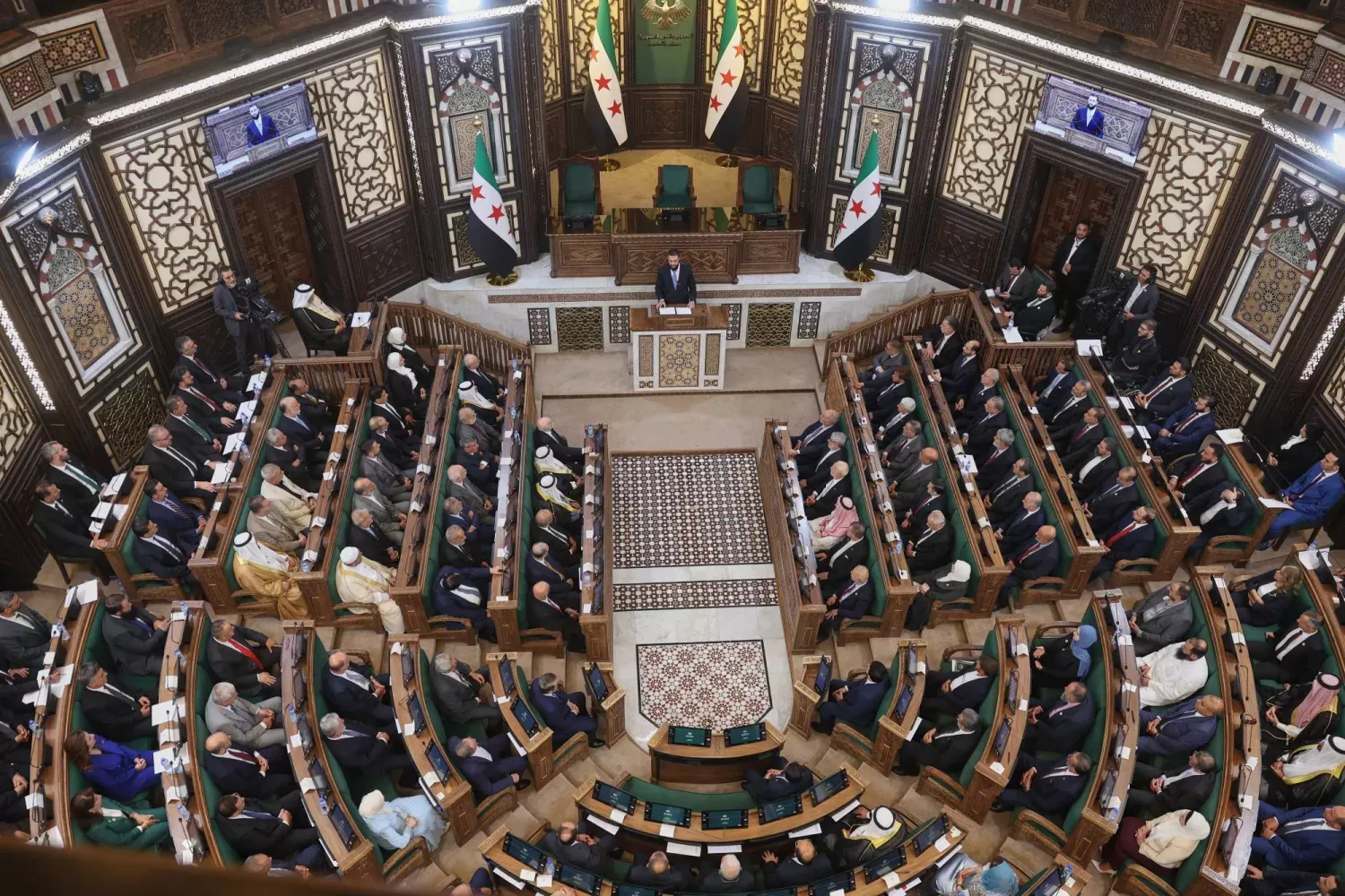 مجلس الشعب السوري بحضور الشرع
