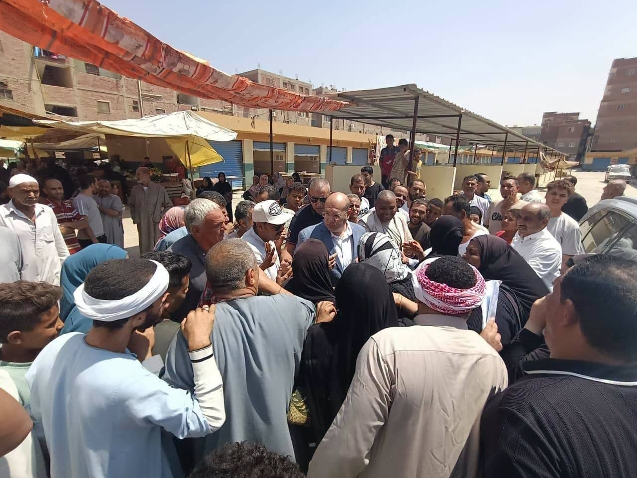جولة ميدانية لنائب محافظ الجيزة