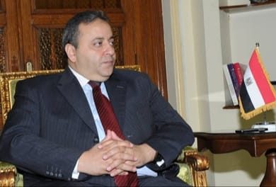 السفير عمر أبو عيش مساعد وزير الخارجية الأسبق