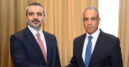 وزير الخارجية ونظيره السوري