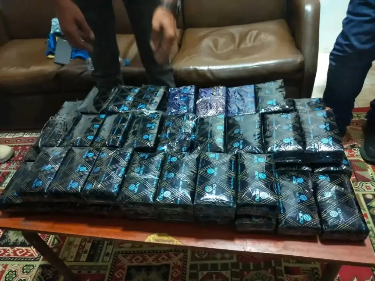 جمارك نويبع تضبط 280 فرش حشيش متجهة للأردن