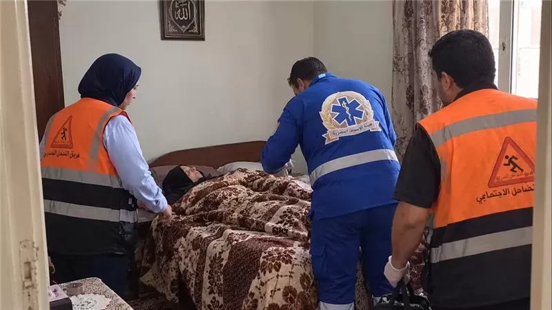 التضامن تنقذ مسنة تعرضت للاعتداء وسوء المعاملة في الإسماعيلية